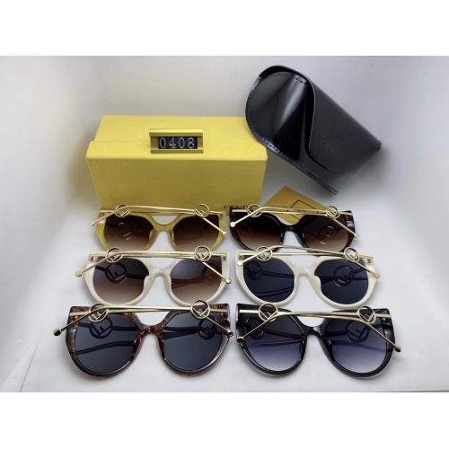 Replica Fendi Sunglasses #845115 $19.00 USD for Wholesale