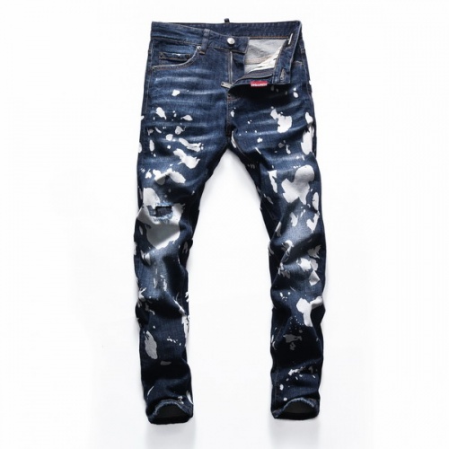 Dsquared Jeans For Men #845172 $60.00 USD, Wholesale Replica Dsquared Jeans