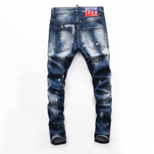 Replica Dsquared Jeans For Men #845173 $60.00 USD for Wholesale