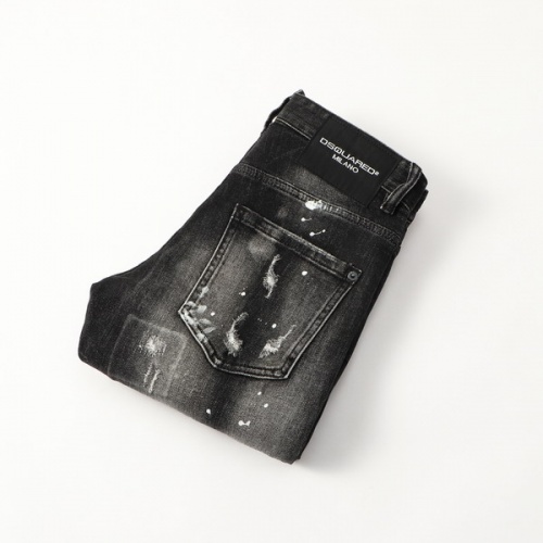 Replica Dsquared Jeans For Men #845183 $60.00 USD for Wholesale