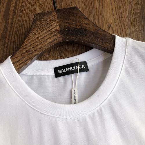 Replica Balenciaga T-Shirts Short Sleeved For Men #845235 $27.00 USD for Wholesale