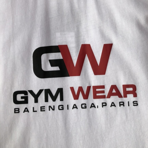 Replica Balenciaga T-Shirts Short Sleeved For Men #845235 $27.00 USD for Wholesale