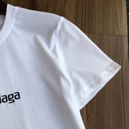 Replica Balenciaga T-Shirts Short Sleeved For Men #845237 $27.00 USD for Wholesale