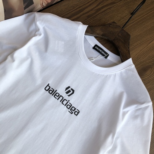 Replica Balenciaga T-Shirts Short Sleeved For Men #845237 $27.00 USD for Wholesale
