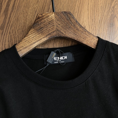 Replica Fendi T-Shirts Short Sleeved For Men #845246 $27.00 USD for Wholesale