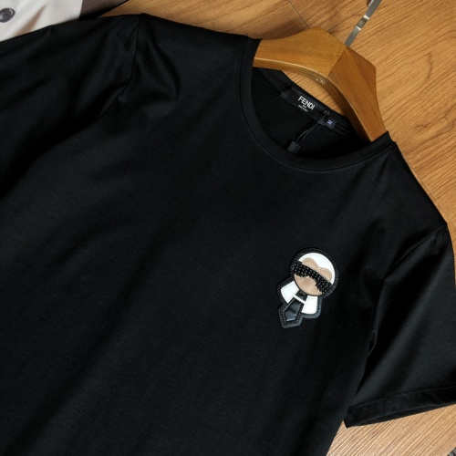Replica Fendi T-Shirts Short Sleeved For Men #845247 $27.00 USD for Wholesale