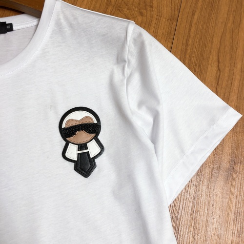 Replica Fendi T-Shirts Short Sleeved For Men #845248 $27.00 USD for Wholesale