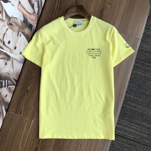Moncler T-Shirts Short Sleeved For Men #845275 $27.00 USD, Wholesale Replica Moncler T-Shirts