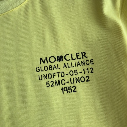 Replica Moncler T-Shirts Short Sleeved For Men #845275 $27.00 USD for Wholesale
