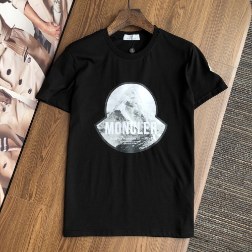 Moncler T-Shirts Short Sleeved For Men #845277 $27.00 USD, Wholesale Replica Moncler T-Shirts