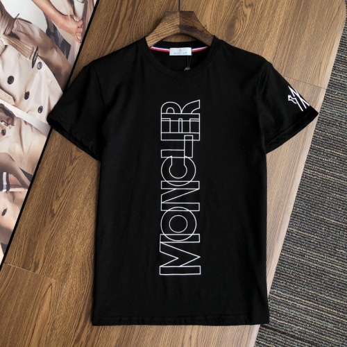 Moncler T-Shirts Short Sleeved For Men #845302 $27.00 USD, Wholesale Replica Moncler T-Shirts