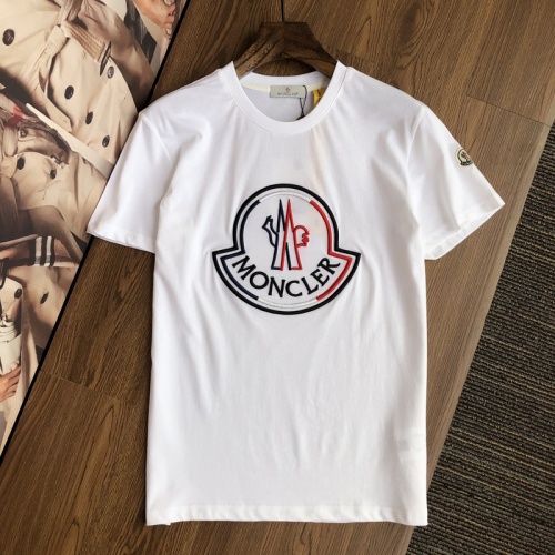 Moncler T-Shirts Short Sleeved For Men #845307 $27.00 USD, Wholesale Replica Moncler T-Shirts