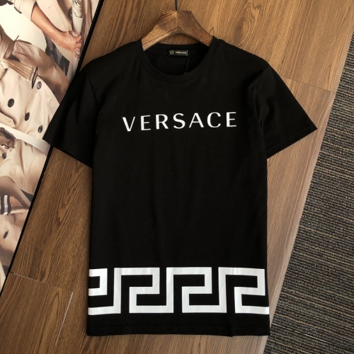 Versace T-Shirts Short Sleeved For Men #845319 $27.00 USD, Wholesale Replica Versace T-Shirts
