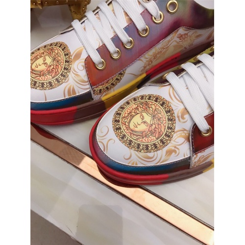 Replica Versace Casual Shoes For Men #845331 $76.00 USD for Wholesale