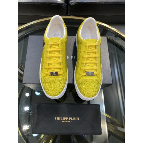 Replica Philipp Plein Shoes For Men #845340 $82.00 USD for Wholesale