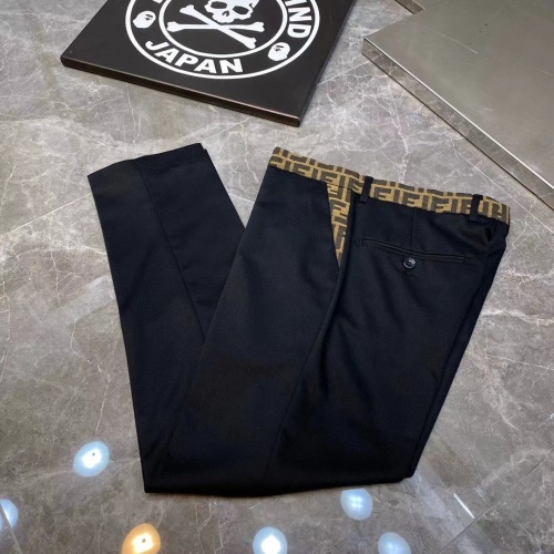 Replica Fendi Pants For Men #845442 $50.00 USD for Wholesale