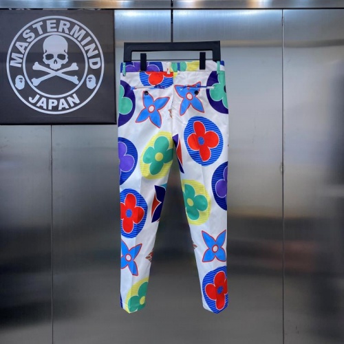 Replica Fendi Pants For Men #845446 $50.00 USD for Wholesale