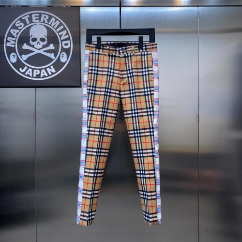 Replica Burberry Pants For Men #845450 $50.00 USD for Wholesale