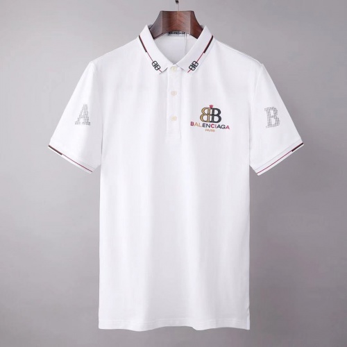 Balenciaga T-Shirts Short Sleeved For Men #845526 $39.00 USD, Wholesale Replica Balenciaga T-Shirts