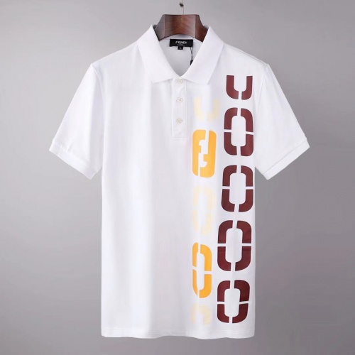 Fendi T-Shirts Short Sleeved For Men #845560 $38.00 USD, Wholesale Replica Fendi T-Shirts
