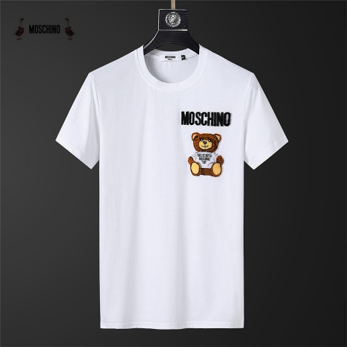 Moschino T-Shirts Short Sleeved For Men #845630 $32.00 USD, Wholesale Replica Moschino T-Shirts