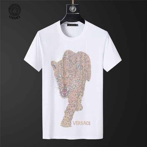 Versace T-Shirts Short Sleeved For Men #845631 $32.00 USD, Wholesale Replica Versace T-Shirts