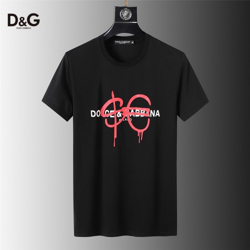 Dolce &amp; Gabbana D&amp;G T-Shirts Short Sleeved For Men #845640 $32.00 USD, Wholesale Replica Dolce &amp; Gabbana D&amp;G T-Shirts