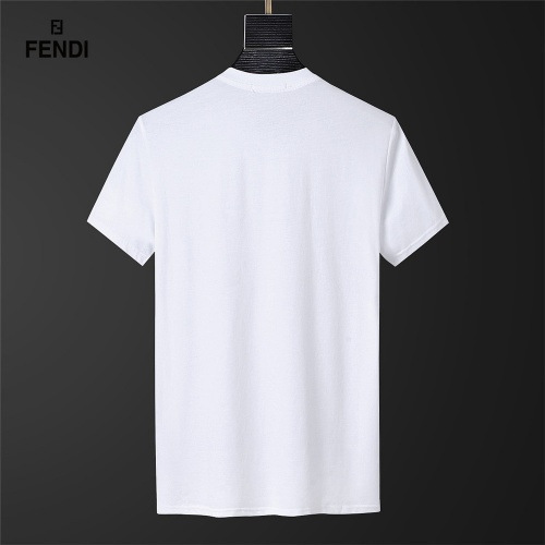 Replica Fendi T-Shirts Short Sleeved For Men #845649 $32.00 USD for Wholesale