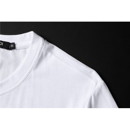 Replica Fendi T-Shirts Short Sleeved For Men #845649 $32.00 USD for Wholesale