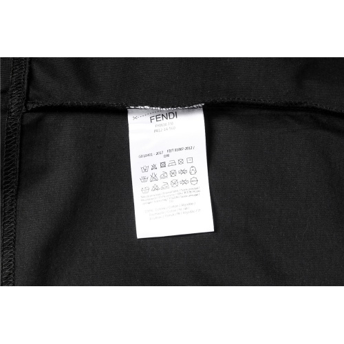 Replica Fendi T-Shirts Short Sleeved For Men #845650 $32.00 USD for Wholesale