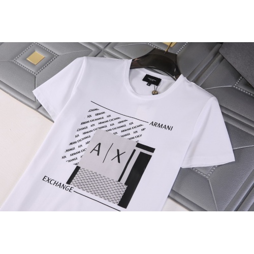 Replica Armani T-Shirts Short Sleeved For Men #845698 $29.00 USD for Wholesale