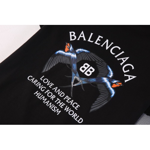 Replica Balenciaga T-Shirts Short Sleeved For Men #845733 $29.00 USD for Wholesale
