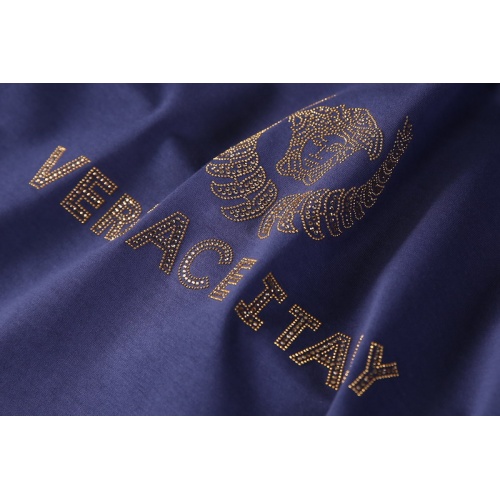 Replica Versace T-Shirts Short Sleeved For Men #845742 $29.00 USD for Wholesale