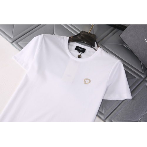Replica Versace T-Shirts Short Sleeved For Men #845745 $29.00 USD for Wholesale