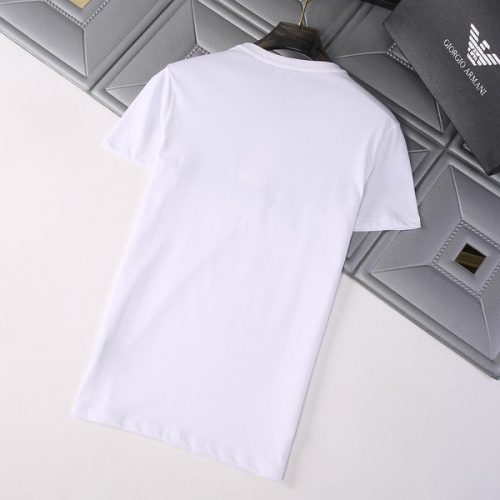 Replica Alexander McQueen T-shirts Short Sleeved For Men #845760 $29.00 USD for Wholesale