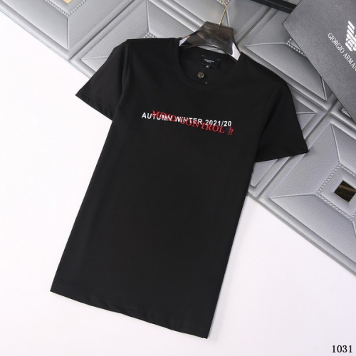 Moncler T-Shirts Short Sleeved For Men #845777 $29.00 USD, Wholesale Replica Moncler T-Shirts