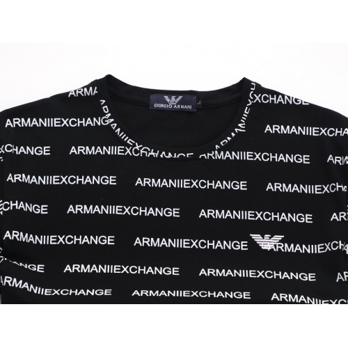 Replica Armani T-Shirts Short Sleeved For Men #845810 $25.00 USD for Wholesale