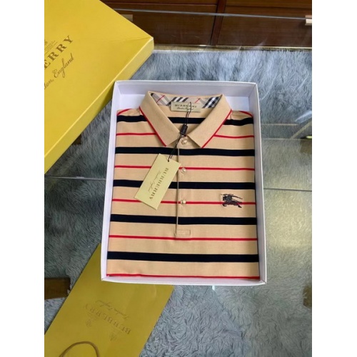 Replica Burberry T-Shirts Short Sleeved For Men #845878 $48.00 USD for Wholesale