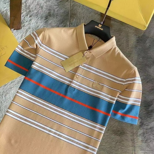 Replica Burberry T-Shirts Short Sleeved For Men #845884 $48.00 USD for Wholesale