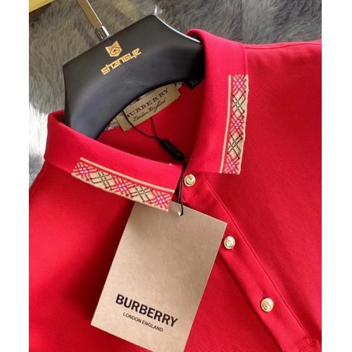 Replica Burberry T-Shirts Short Sleeved For Men #845921 $48.00 USD for Wholesale
