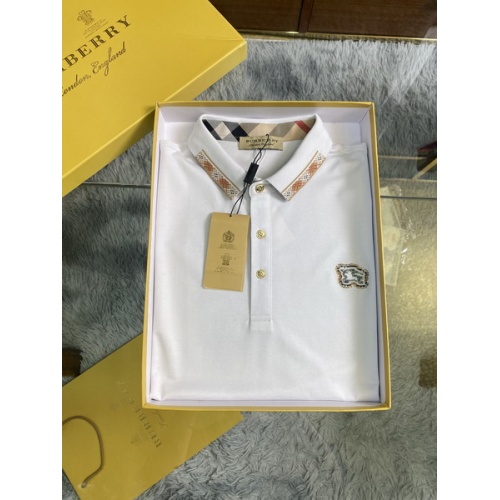 Replica Burberry T-Shirts Short Sleeved For Men #845923 $48.00 USD for Wholesale