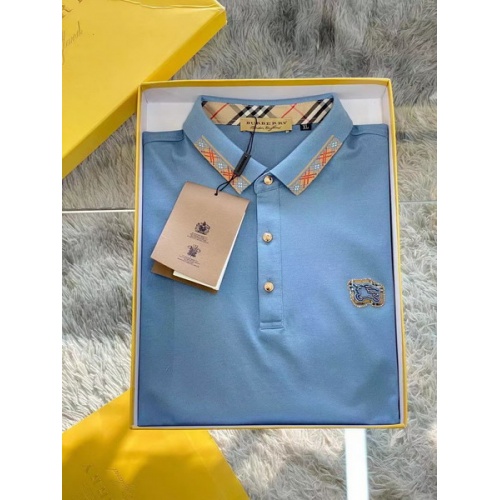 Replica Burberry T-Shirts Short Sleeved For Men #845925 $48.00 USD for Wholesale