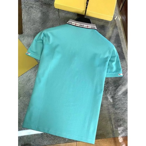 Replica Burberry T-Shirts Short Sleeved For Men #845931 $48.00 USD for Wholesale