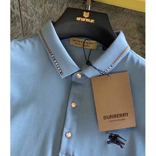 Replica Burberry T-Shirts Short Sleeved For Men #845940 $48.00 USD for Wholesale