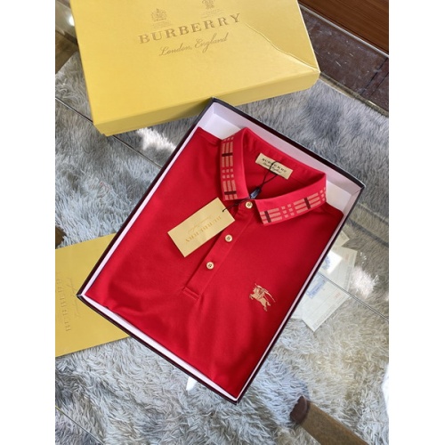 Replica Burberry T-Shirts Short Sleeved For Men #845953 $48.00 USD for Wholesale