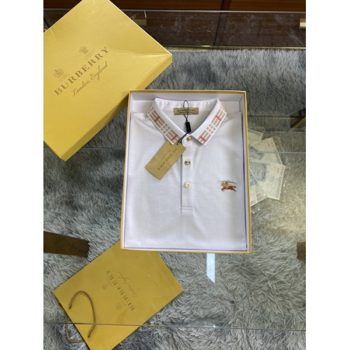 Replica Burberry T-Shirts Short Sleeved For Men #845954 $48.00 USD for Wholesale