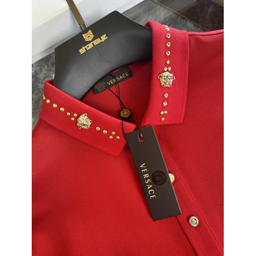 Replica Versace T-Shirts Short Sleeved For Men #846004 $48.00 USD for Wholesale