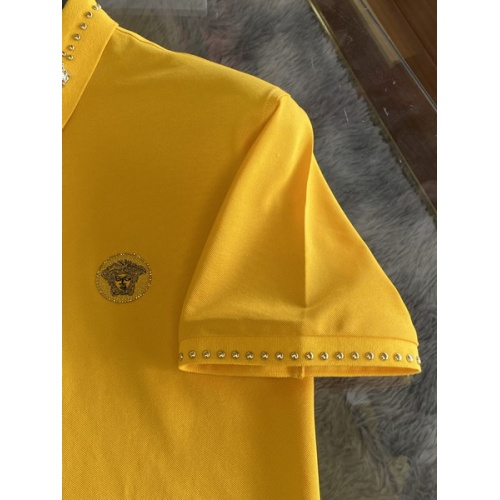 Replica Versace T-Shirts Short Sleeved For Men #846005 $48.00 USD for Wholesale