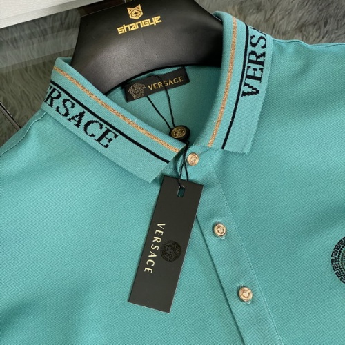 Replica Versace T-Shirts Short Sleeved For Men #846010 $48.00 USD for Wholesale