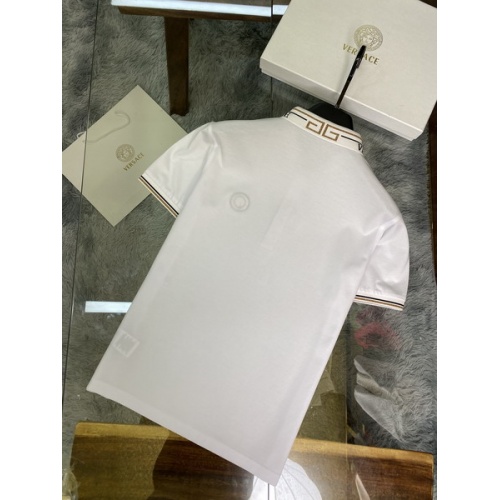 Replica Versace T-Shirts Short Sleeved For Men #846011 $48.00 USD for Wholesale